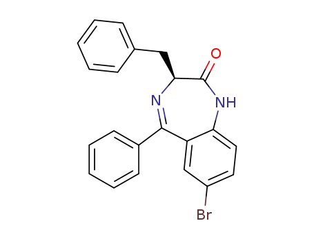 (S)-3-benzyl-7-bromo-5-phenyl-1,3-dihydro-2H-benzo[e][1,4]diazepin-2-one