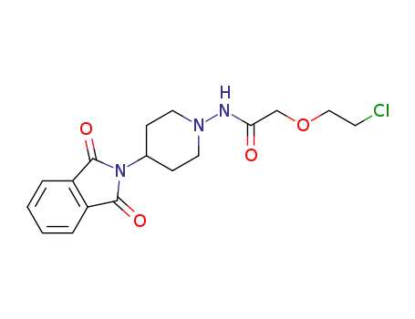2-(2-chloroethoxy)-N-(4-(1,3-dioxoisoindolin-2-yl)piperidin-1-yl)acetamide