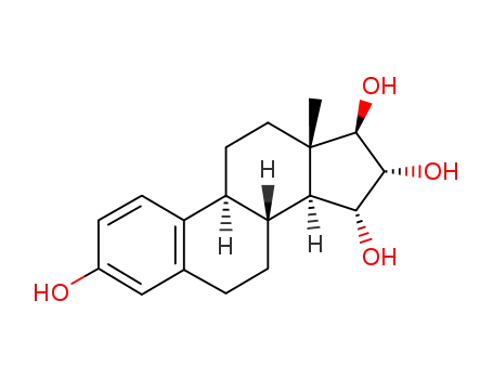 Molecular Structure of 15183-37-6 (Estetrol)