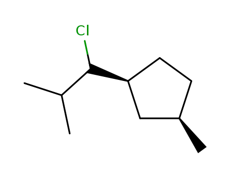 (1S,3R)-1-(1-chloro-2-methylpropyl)-3-methylcyclopentane