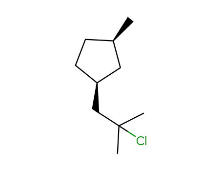 (1S,3R)-1-(2-chloro-2-methylpropyl)-3-methylcyclopentane