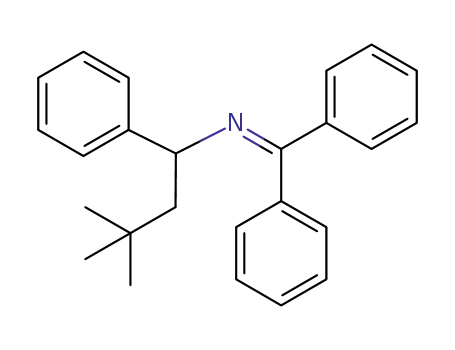 N-(diphenylmethylene)-3,3-dimethyl-1-phenylbutan-1-amine