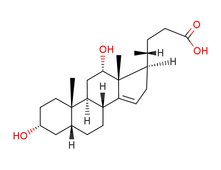 3α,12α-dihydroxy-5β-chol-14-en-24-oic acid