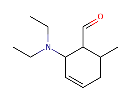 2-diethylamino-6-methyl-cyclohex-3-enecarbaldehyde