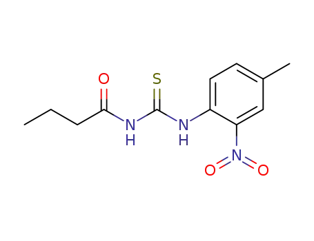 N-[(4-methyl-2-nitrophenyl)carbamothioyl]butanamide