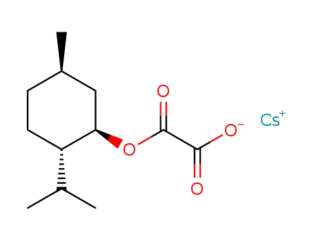 cesium 2-(((1R,2S,5R)-2-isopropyl-5-methylcyclohexyl)oxy)-2-oxoacetate