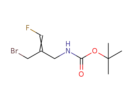 N-[2-(bromomethyl)-3-fluoro-allyl]carbamic acid tert-butyl ester