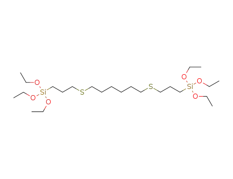 1,6-bis(thiopropyltriethoxysilyl) hexane