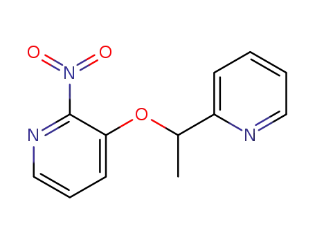 2-nitro-3-(1-(pyridin-2-yl)ethoxy)pyridine