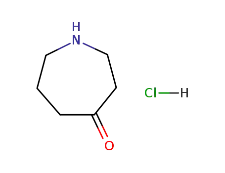 Molecular Structure of 50492-22-3 (4-Perhydroazepinone hydrochloride)