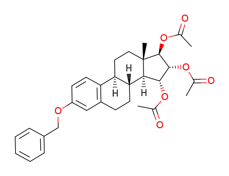 (15α,16α,17β)-3-(benzyloxy)estra-1,3,5(10)-triene-15,16,17-triyl triacetate
