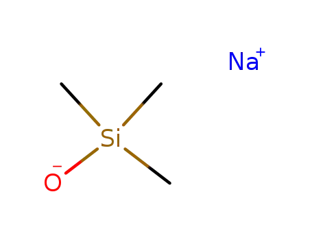 Molecular Structure of 18027-10-6 (SODIUM TRIMETHYLSILANOLATE)