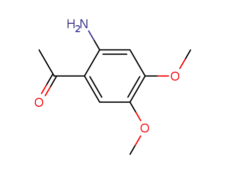 Molecular Structure of 4101-30-8 (2'-AMINO-4',5'-DIMETHOXYACETOPHENONE)