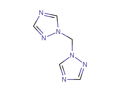 Molecular Structure of 63400-51-1 (1H-1,2,4-Triazole,1,1'-methylenebis-)