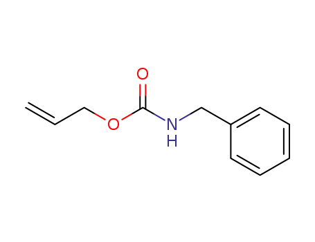 Molecular Structure of 104669-74-1 (Carbamic acid, (phenylmethyl)-, 2-propenyl ester)