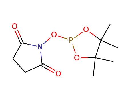1-(4,4,5,5-Tetramethyl-[1,3,2]dioxaphospholan-2-yloxy)-pyrrolidine-2,5-dione