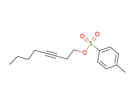 Molecular Structure of 100419-71-4 (3-Octyn-1-ol, 4-methylbenzenesulfonate)