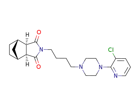 (1S,2R,6S,7R)-4-{4-[4-(3-Chloro-pyridin-2-yl)-piperazin-1-yl]-butyl}-4-aza-tricyclo[5.2.1.02,6]decane-3,5-dione