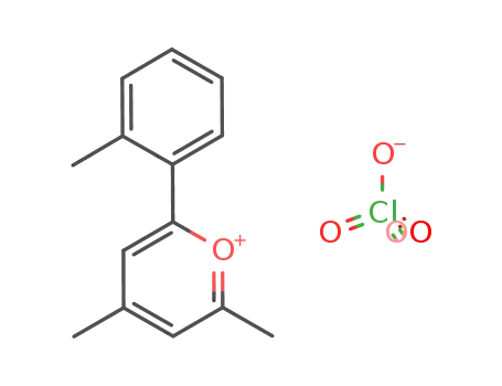 2,4-Dimethyl-6-o-tolyl-pyranylium; perchlorate
