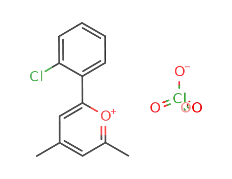 2-(2-Chloro-phenyl)-4,6-dimethyl-pyranylium; perchlorate