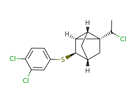 (1S,2S,3R,4R,6R)-1-(1-Chloro-ethyl)-3-(3,4-dichloro-phenylsulfanyl)-tricyclo[2.2.1.02,6]heptane