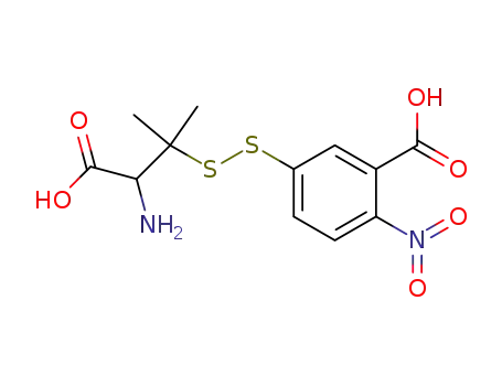 5-(2-Amino-2-carboxy-1,1-dimethyl-ethyldisulfanyl)-2-nitro-benzoic acid