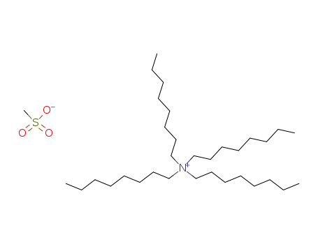 Molecular Structure of 70098-05-4 (1-Octanaminium, N,N,N-trioctyl-, methanesulfonate)