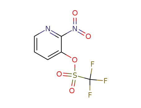 2-nitro-3-(trifluoromethylsulfonyloxy)pyridine