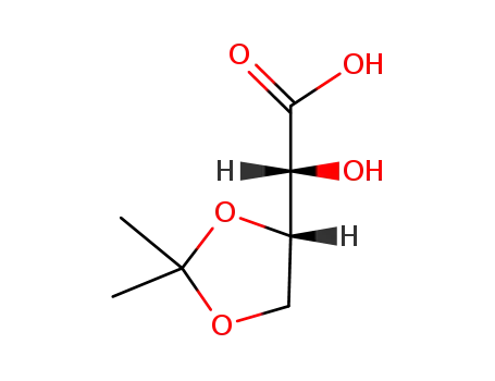 (2R)-[(4S)-2,2-dimethyl-1,3-dioxolan-4-yl](hydroxy)ethanoic acid