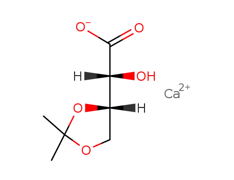 hemicalcium 3,4-O-isopropylidene-L-threonate