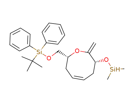 3(R),8(R)-8-[[(tert-butyldiphenylsilyl)oxy]methyl]-3-[(dimethylsilyl)oxy]-2-methylene-3,4,7,8-tetrahydro-(2H)-oxocin