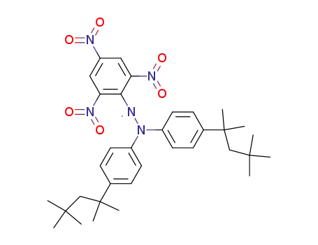 2,2-di(4-tert-octylphenyl)-1-picrylhydrazyl, free radical