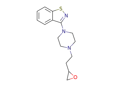 3-<4-(3,4-epoxybutyl)-1-piperazinyl>-1,2-benzisothiazole