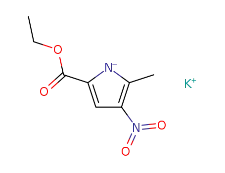 ethyl 5-methyl-4-nitro-2-pyrrolcarboxylate potassium salt