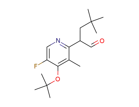 2-(4-tert-Butoxy-5-fluoro-3-methyl-pyridin-2-yl)-4,4-dimethyl-pentanal