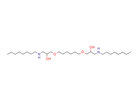 Molecular Structure of 189192-11-8 (13,20-Dioxa-9,24-diazadotriacontane-11,22-diol)
