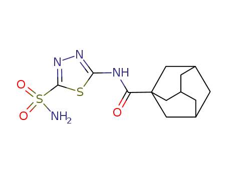 5-(Adamantyl-1-carboxamido)-1,3,4-thiadiazole-2-sulfonamide