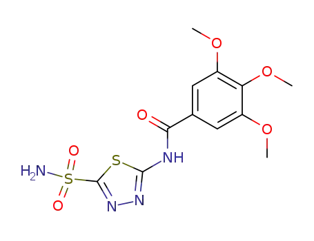 5-(3,4,5-Trimethoxybenzamido)-1,3,4-thiadiazole-2-sulfonamide