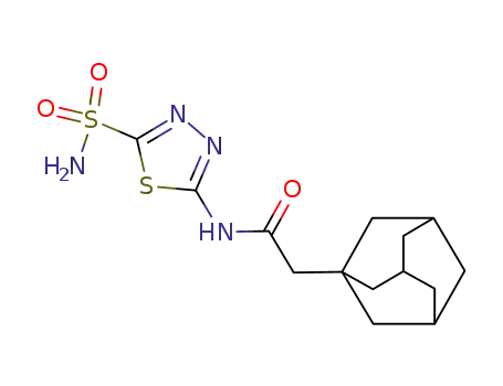 5-(1-Adamantylacetamido)-1,3,4-thiadiazole-2-sulfonamide