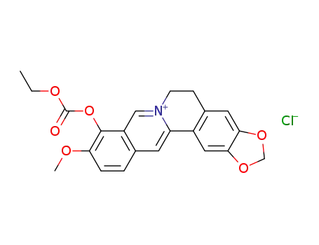 2,3-methylenedioxy-9-ethyloxyformyloxy-10-methoxyprotoberberine chloride