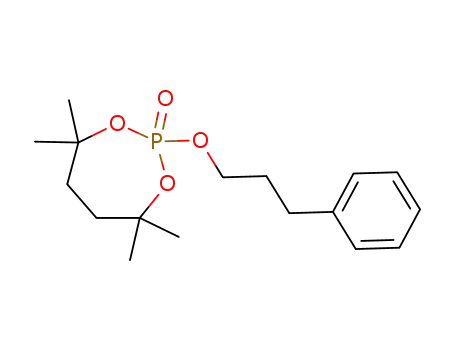 4,4,7,7-tetramethyl-2-oxo-2-(3-phenylpropyloxy)-1,3,2-dioxaphosphepane