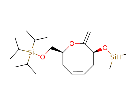 (Z,3S,8S)-3-dimethylsilyloxy-2-methylene-8-triisopropylsilyloxymethyl-3,4,7,8-tetrahydro-2H-oxocine