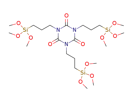 Molecular Structure of 26115-70-8 (TRIS(3-TRIMETHOXYSILYLPROPYL)ISOCYANURATE)