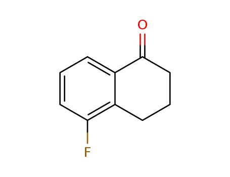 Molecular Structure of 93742-85-9 (5-Fluoro-1-tetralone)