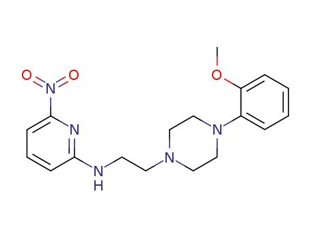 1-(2-methoxyphenyl)-4-(2-(2-(6-nitro)aminopyridinyl)ethyl)piperazine