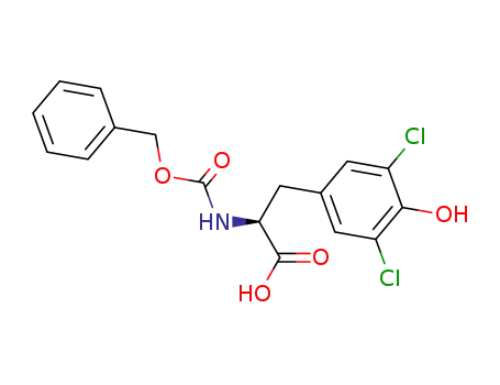 (S)-2-Benzyloxycarbonylamino-3-(3,5-dichloro-4-hydroxy-phenyl)-propionic acid