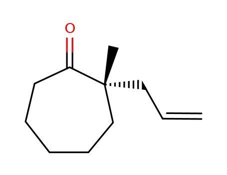 (S)-2-allyl-2-methylcycloheptan-1-one
