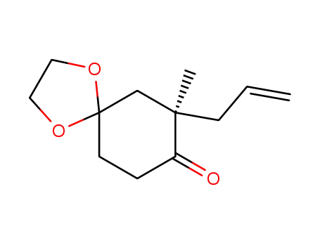 7-allyl-7-methyl-1,4-dioxaspiro[4.5]decan-8-one