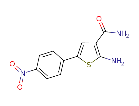 2-amino-5-(4-nitrophenyl)thiophene-3-carboxamide