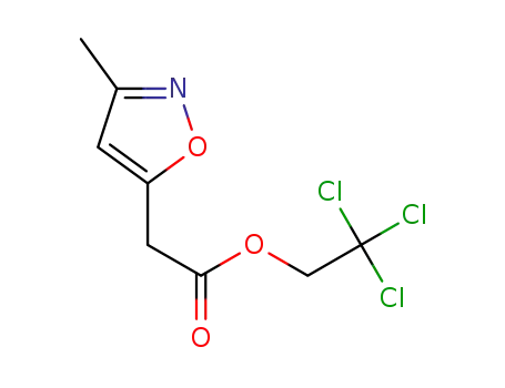 2,2,2-trichloroethyl 2-(3-methylisoxazol-5-yl)acetate